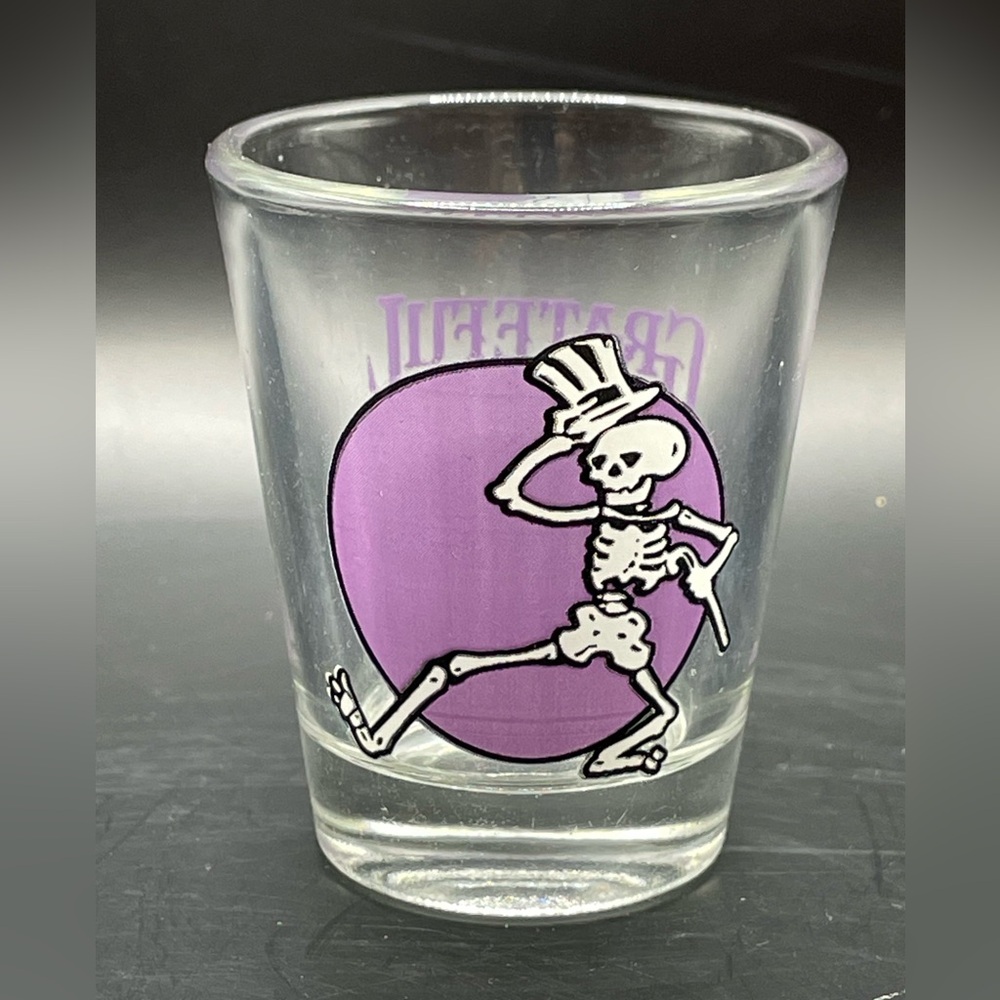 RARE 2013 Grateful Dead Skeleton Shot Glass